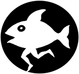 Runnig Fish Art Studio Logo